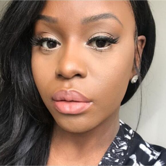 Too Faced Lady Bold Diffused Matte Lipstick in Brave (Light Beige Nude) - Picture 6 of 15